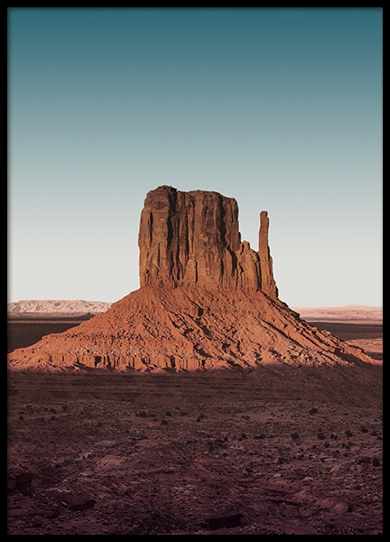 West Mitten Butte Poster in der Gruppe Poster / Naturmotive bei Desenio AB (11889)