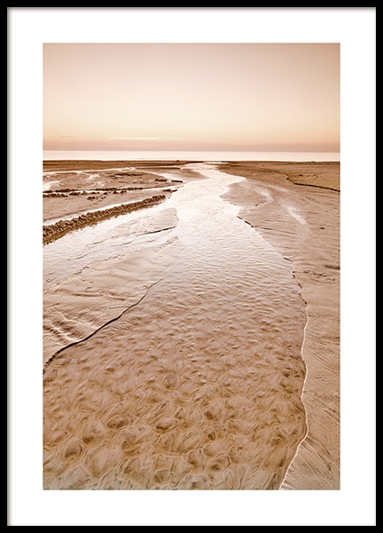 Beige Beach Poster in der Gruppe Poster / Naturmotive bei Desenio AB (12542)