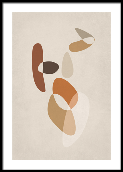 Body Shapes No1 Poster in der Gruppe Poster / Grafische Kunst bei Desenio AB (14885)