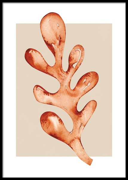 Hazel Shape Poster in der Gruppe Poster / Kunstdrucke bei Desenio AB (14887)