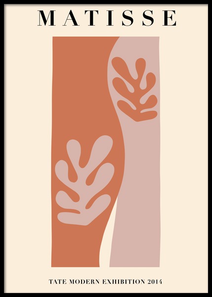 Neutral Matisse Inspired Poster in der Gruppe Poster / Kunstdrucke bei Desenio AB (14897)