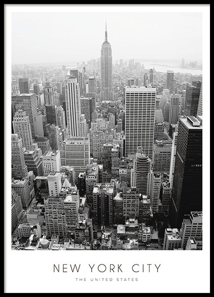 Poster New York City, Poster mit Städtefotos