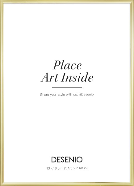 Bilderrahmen Gold, 13x18