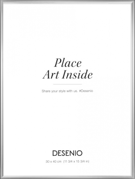 Bilderrahmen Silber, 30x40