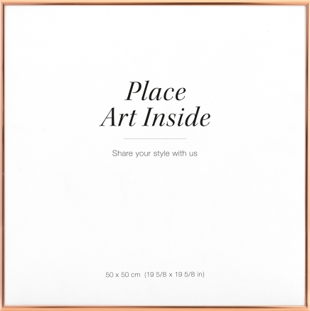 Bilderrahmen Kupfer, 50x50