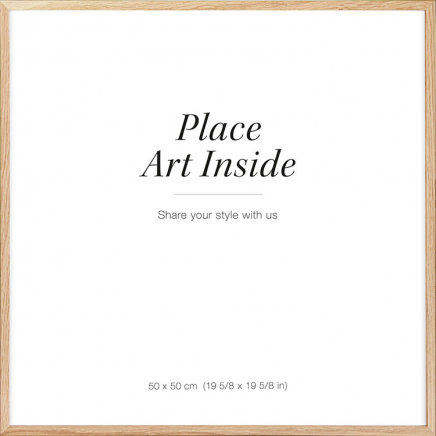 Bilderrahmen Eiche, 50x50