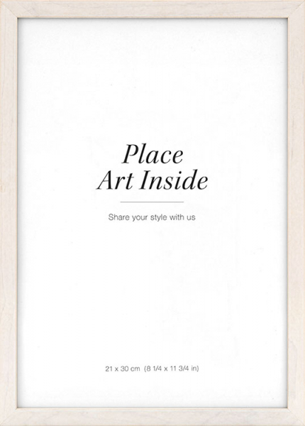 Holzrahmen hell, 21x30