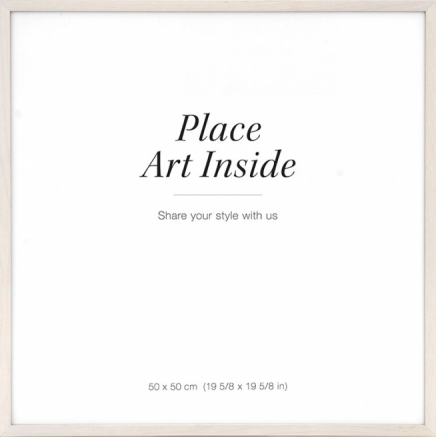 Holzrahmen hell, 50x50