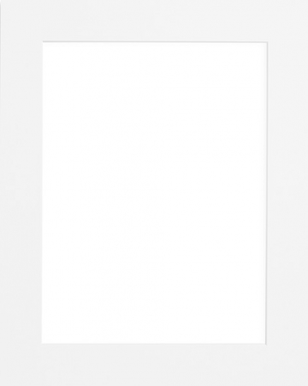 Passepartout weiß, 40x50