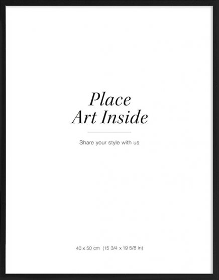 Bilderrahmen Schwarz, 40x50