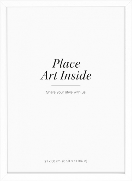 Bilderrahmen Weiß, 21x30