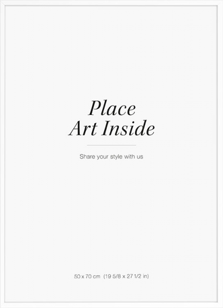 Bilderrahmen Weiß, 50x70