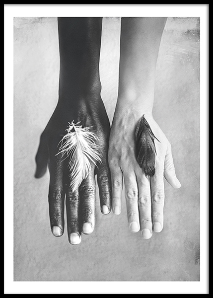 Love Warriors Fidelity Poster in der Gruppe Poster bei Desenio AB (Pre5628)