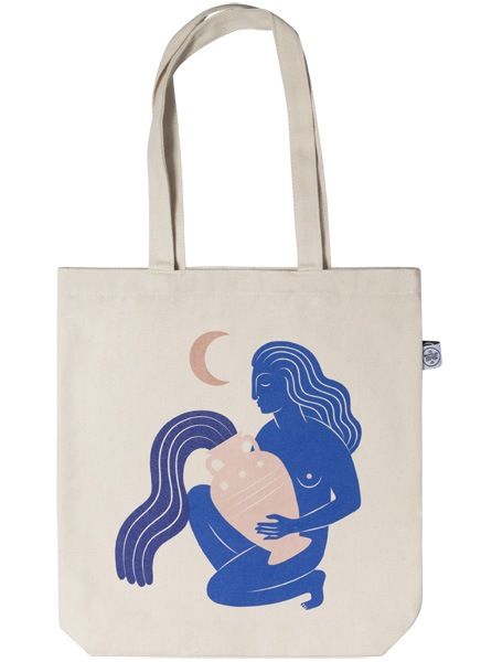 Under the Moon Tote Bag in der Gruppe Limited edition bei Desenio AB (TOTE50143)