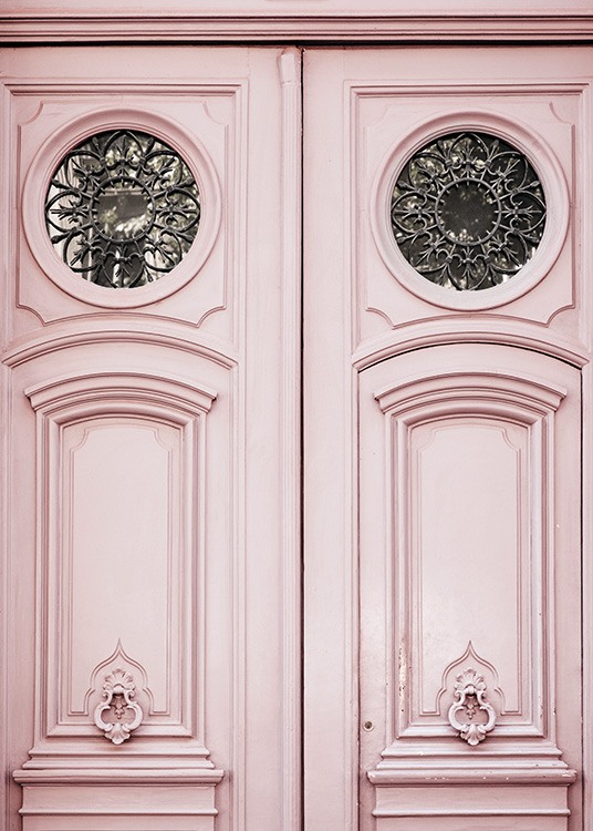Pink Door Poster / Fotografien bei Desenio AB (11349)