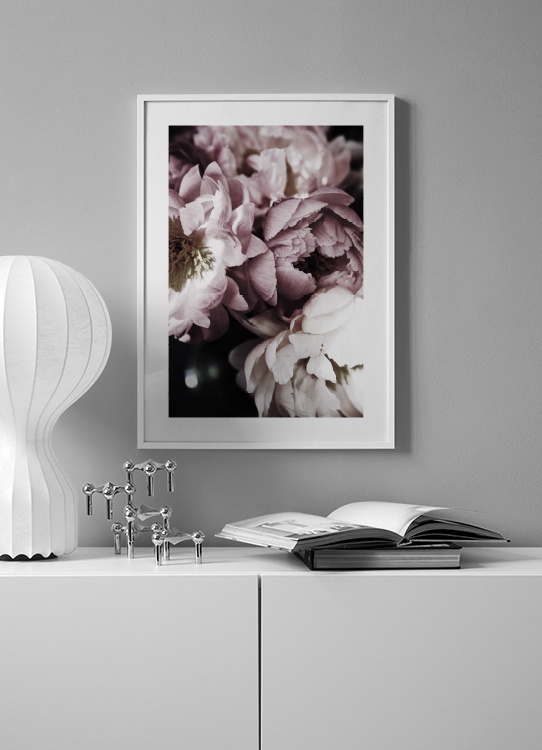 Dreamy Peony No3 Poster