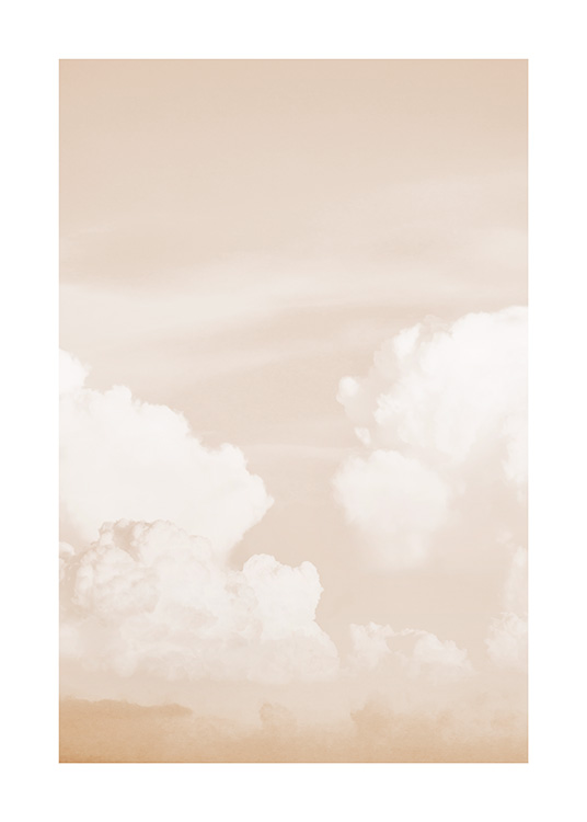 Clouds in Sky Poster