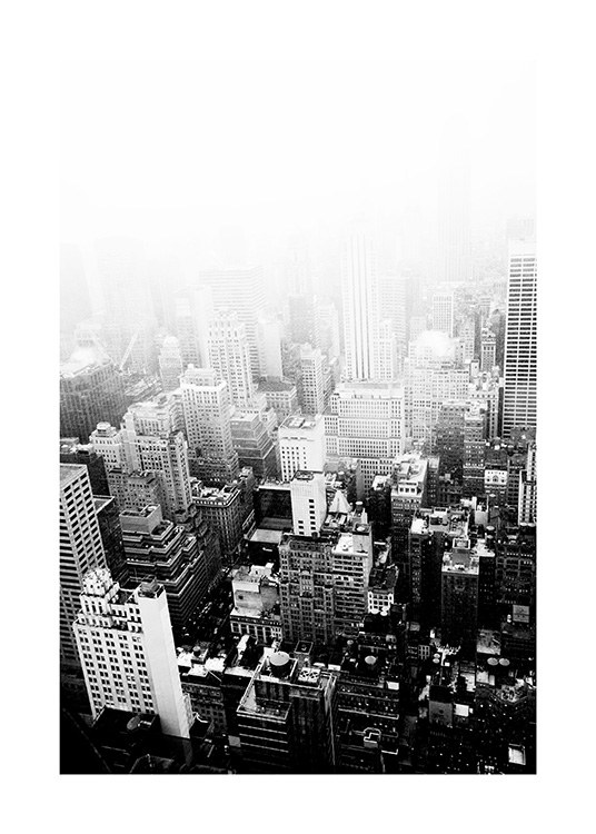 New York Clouds Poster Wolken Uber New York Desenio At