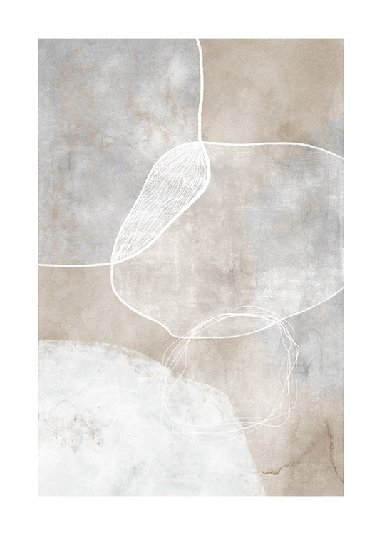 Serene Abstract Poster