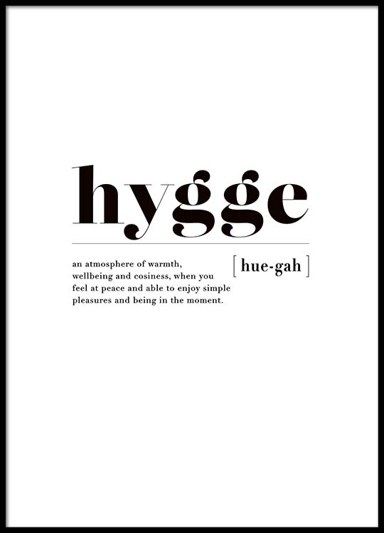 Hygge Poster