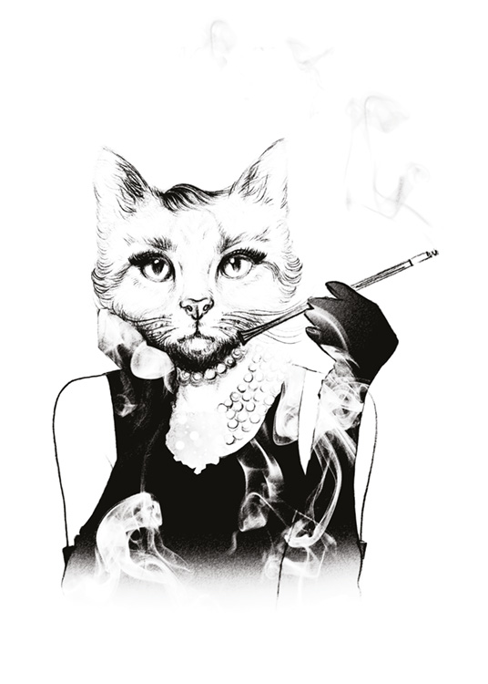 Hepburn Kitty, Poster