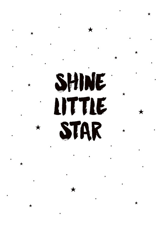 Shine Little Star, Poster
