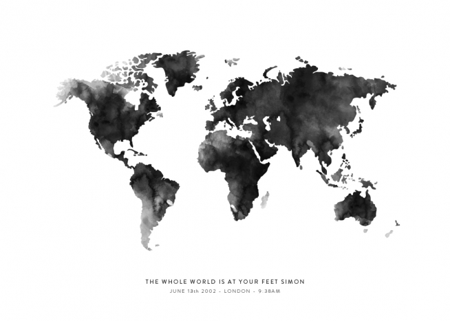 World Map Personal Poster