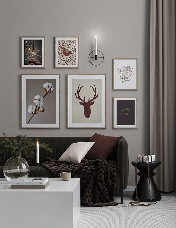 Weihnachten minimalistisch